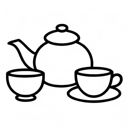 如何画出富有文化韵味的喝茶的简笔画技巧全解析